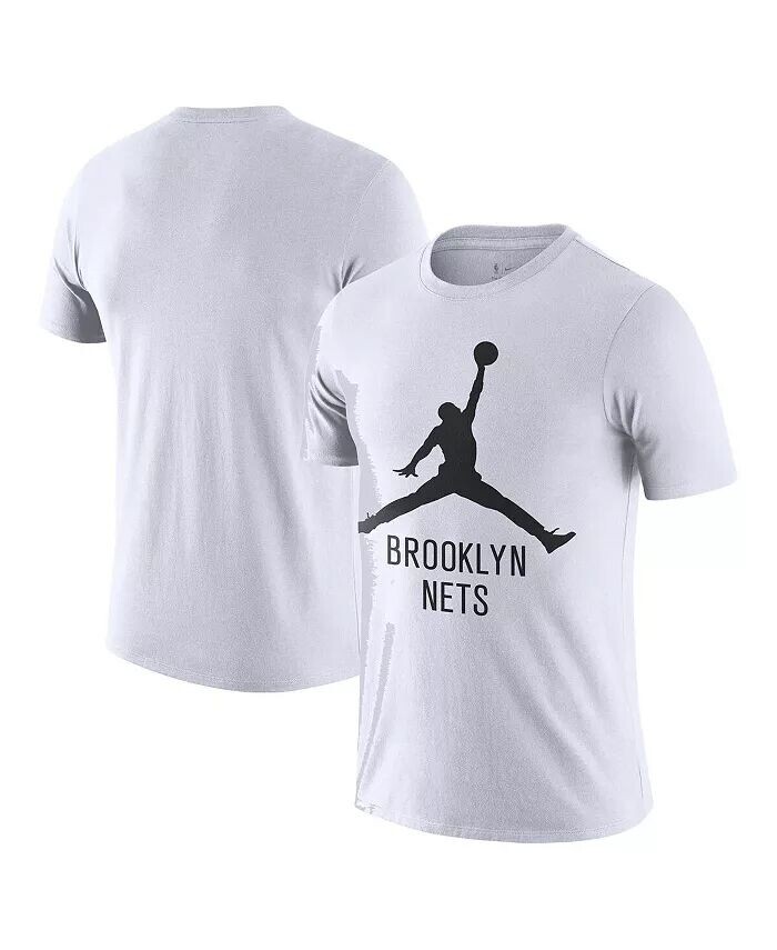 Мужская белая футболка Nike Brooklyn Nets Essential Jumpman Jordan, белый
Мужская белая футболка Nike Brooklyn Nets Essential Jumpman Jordan, белый