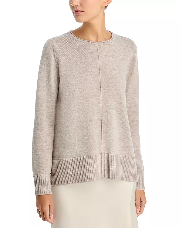 Свитер с круглым вырезом Eileen Fisher, бежевый
Свитер с круглым вырезом Eileen Fisher, бежевый
