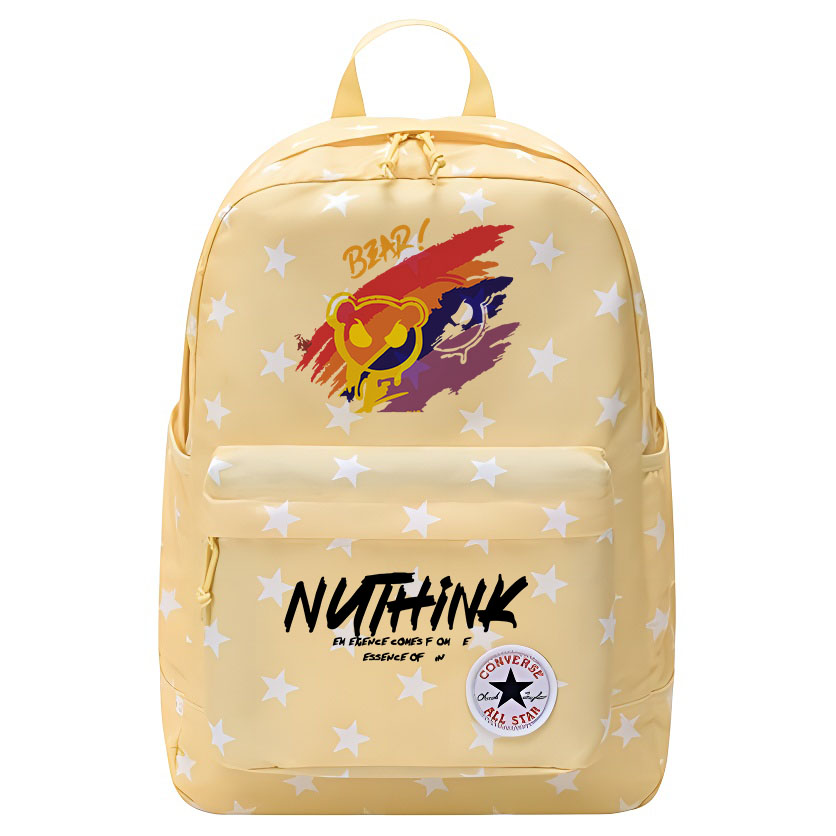 Converse Полиэстеровый рюкзак среднего размера унисекс яично-желтый, Graffiti Bear
Converse Полиэстеровый рюкзак среднего размера унисекс яично-желтый, Graffiti Bear