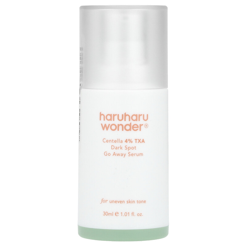Haruharu, Сыворотка от Dark Spot Go Away, центелла с 4% ТХА, 30 мл (1,01 жидк. унц.)
Haruharu, Сыворотка от Dark Spot Go Away, центелла с 4% ТХА, 30 мл (1,01 жидк. унц.)