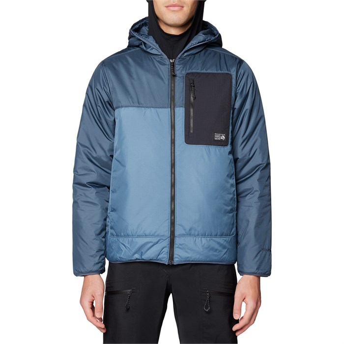 Куртка с капюшоном Aprés pro insulated - мужская Mountain Hardwear, Adriatic Blue/Moon Blue/Black
Куртка с капюшоном Aprés pro insulated - мужская Mountain Hardwear, Adriatic Blue/Moon Blue/Black