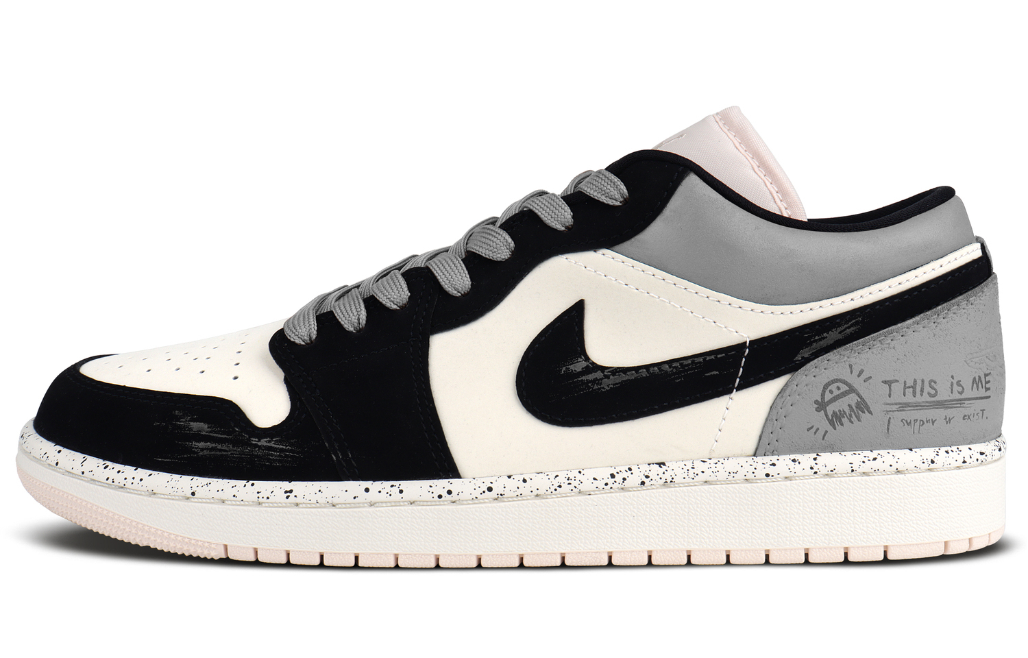 Jordan Кроссовки Air 1 с амортизацией, износостойкие, низкие, винтажные, баскетбольные, унисекс, черный и серый
Jordan Кроссовки Air 1 с амортизацией, износостойкие, низкие, винтажные, баскетбольные, унисекс, черный и серый