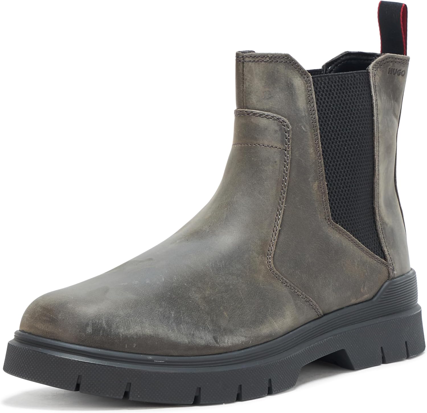Мужские ботинки HUGO с боковой молнией и шнуровкой, серый
Мужские ботинки HUGO с боковой молнией и шнуровкой, серый