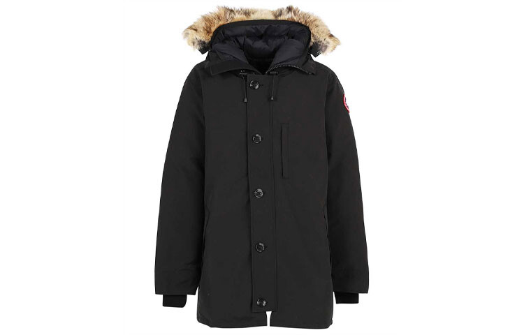 Мужской пуховик Canada Goose, черный
Мужской пуховик Canada Goose, черный