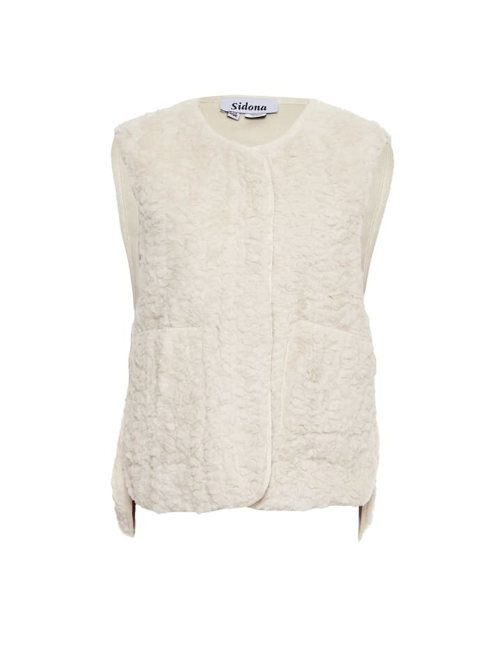 Свитер-жилет Sidona, белый
Свитер-жилет Sidona, белый