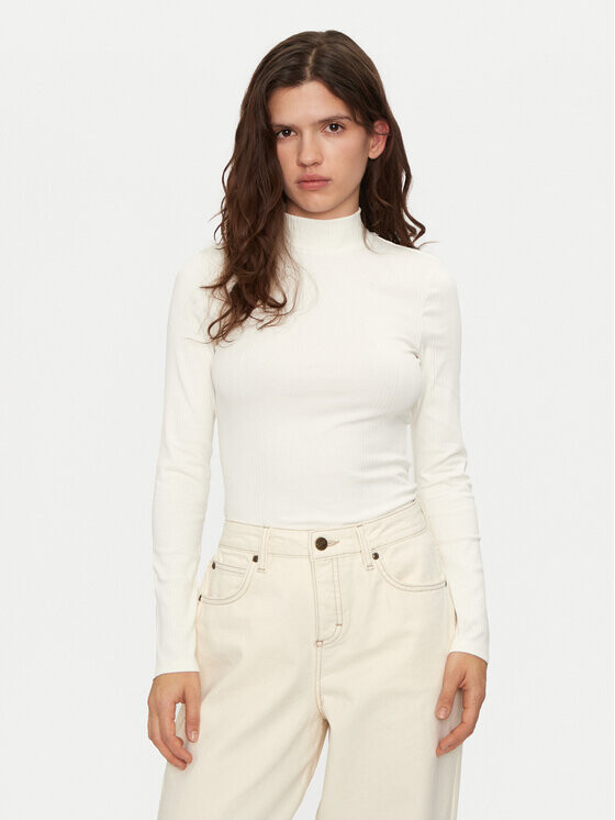 Свитер с высоким воротником обычного кроя Lee, белый
Свитер с высоким воротником обычного кроя Lee, белый