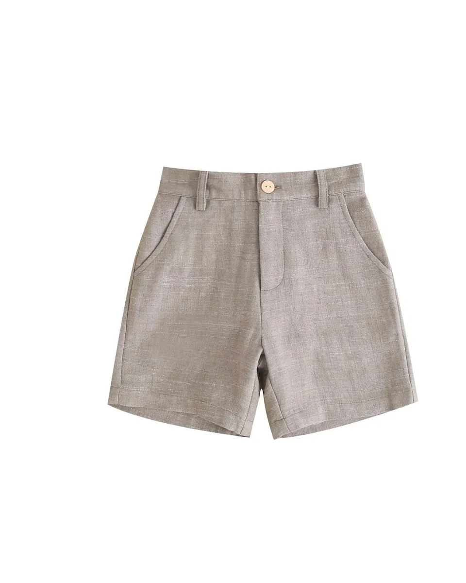 Льняные шорты-бермуды для мальчиков оливково-зеленого цвета Dadati, зеленый
Льняные шорты-бермуды для мальчиков оливково-зеленого цвета Dadati, зеленый