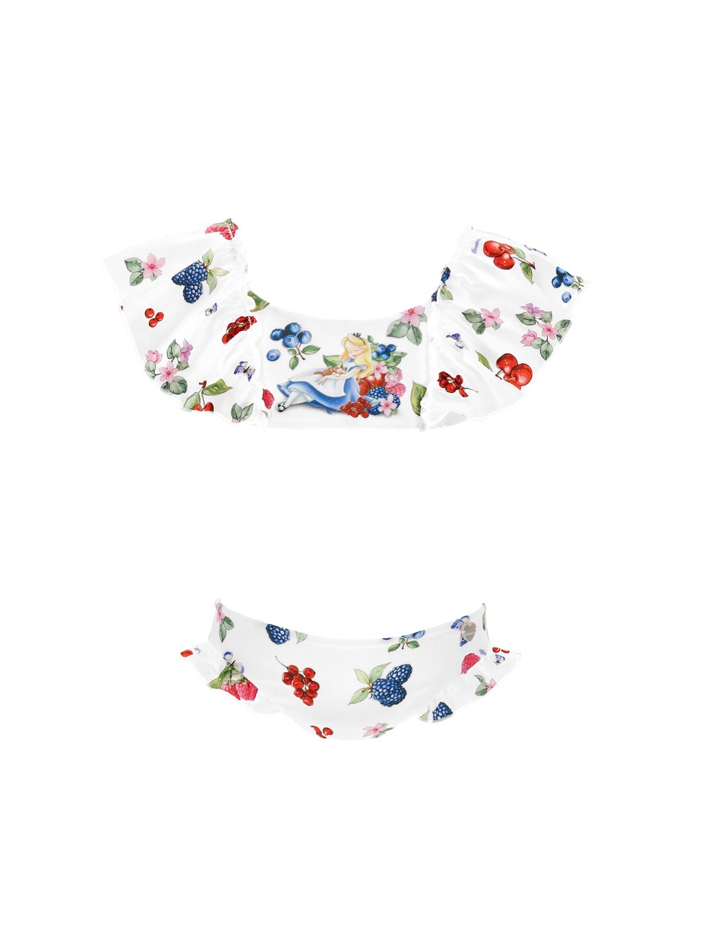 Бикини ALICE IN THE WONDERLAND DISNEY COSTUME FRUITY FLOWERS FRUITS Monnalisa, белый
Бикини ALICE IN THE WONDERLAND DISNEY COSTUME FRUITY FLOWERS FRUITS Monnalisa, белый