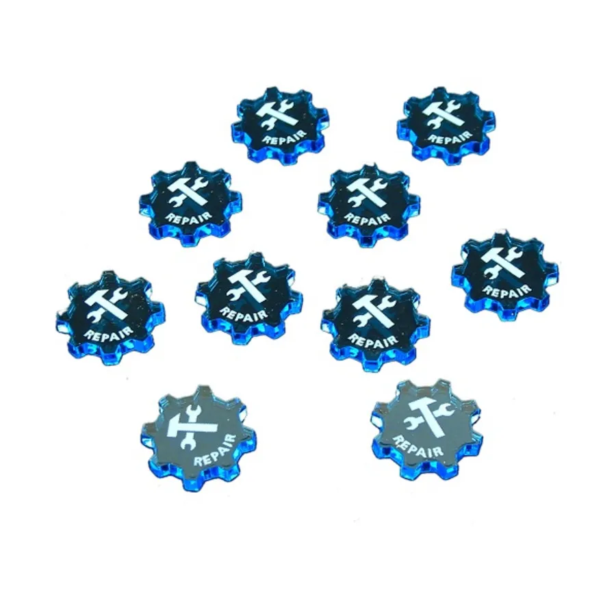 Жетоны командования — ремонт, синие, Star Wars - Armada Gaming Accessories (Litko Aerosystems)
Жетоны командования — ремонт, синие, Star Wars - Armada Gaming Accessories (Litko Aerosystems)