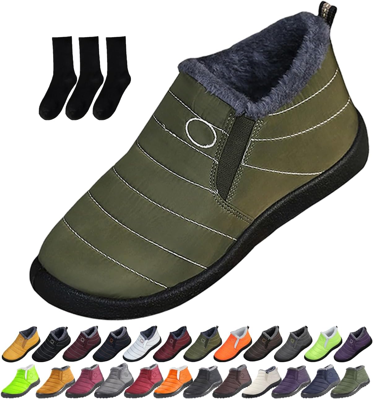 Женские и мужские снежные ботинки, утепленные ботильоны для снега, удобные легкие кроссовки, теплая и комфортная обувь на зиму Generic, зеленый
Женские и мужские снежные ботинки, утепленные ботильоны для снега, удобные легкие кроссовки, теплая и комфортная обувь на зиму Generic, зеленый