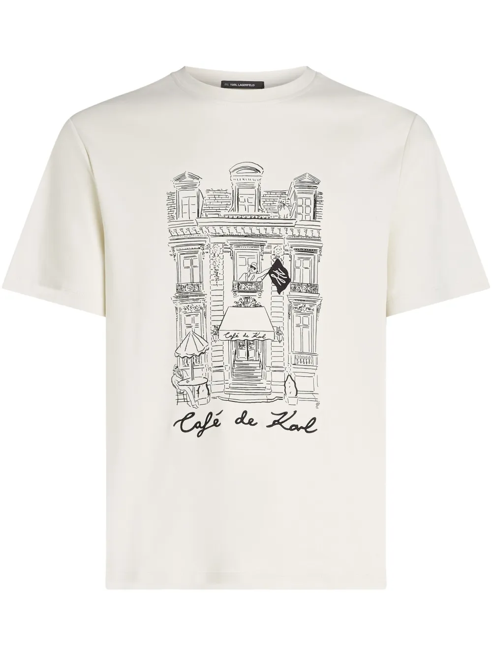 Футболка из коллаборации с Jorge Parra KARL LAGERFELD, белый
Футболка из коллаборации с Jorge Parra KARL LAGERFELD, белый