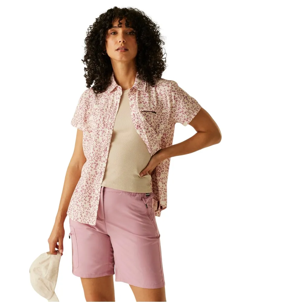 Рубашка с коротким рукавом Regatta Travel Packaway, розовый
Рубашка с коротким рукавом Regatta Travel Packaway, розовый