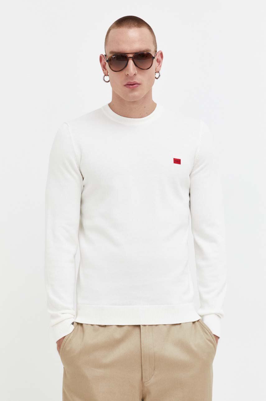 Хлопковый свитер HUGO, бежевый
Хлопковый свитер HUGO, бежевый