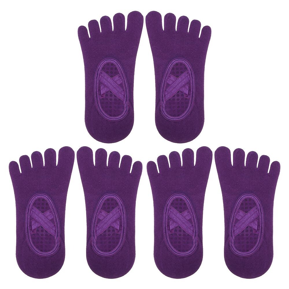 3 пары носков для йоги. Носки с пятью пальцами. Балетные носки с ручками для женщин. Светло-фиолетовые. Unique Bargains, цвет Dark Purple
3 пары носков для йоги. Носки с пятью пальцами. Балетные носки с ручками для женщин. Светло-фиолетовые. Unique Bargains, цвет Dark Purple