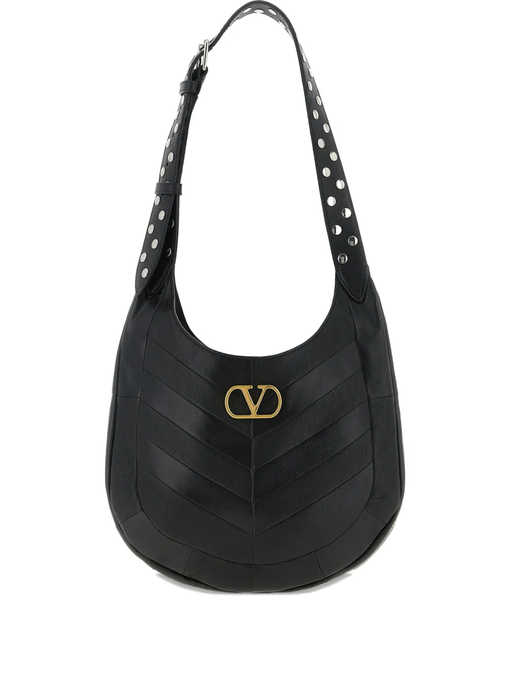 Малая плечевая сумка Hoboho с шевронным узором Valentino Garavani, черный
Малая плечевая сумка Hoboho с шевронным узором Valentino Garavani, черный