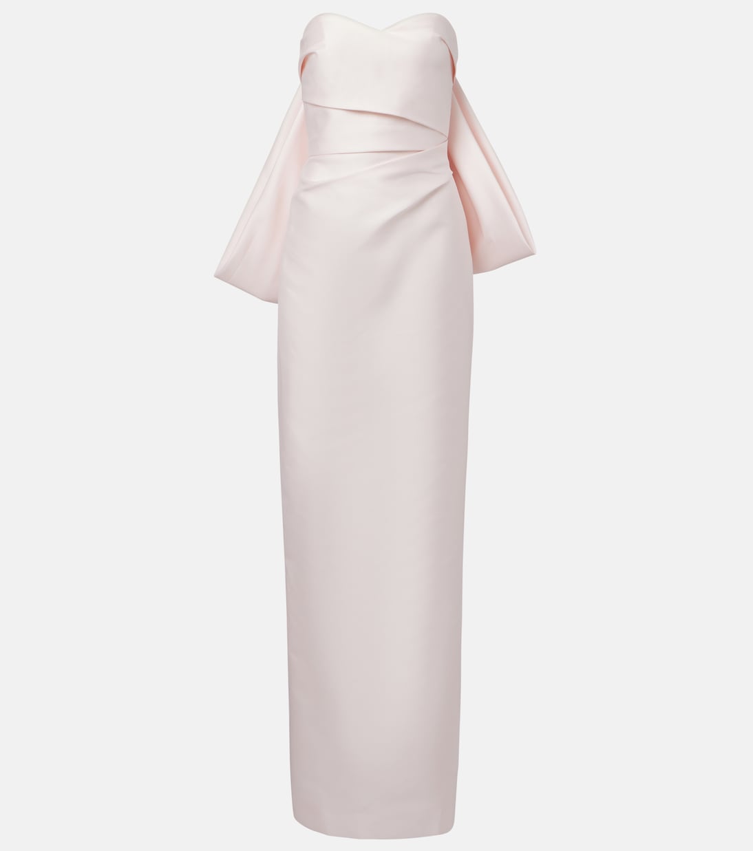 Атласное платье с бантом Monique Lhuillier, розовый
Атласное платье с бантом Monique Lhuillier, розовый