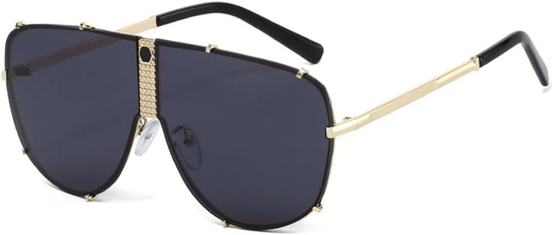 Большие мужские солнцезащитные очки в винтажном стиле, металлические, овальные, в стиле стимпанк, защитные очки для активного отдыха, защита от УФ-излучения UV400 UUPTTPL, C1goldgray
Большие мужские солнцезащитные очки в винтажном стиле, металлические, овальные, в стиле стимпанк, защитные очки для активного отдыха, защита от УФ-излучения UV400 UUPTTPL, C1goldgray