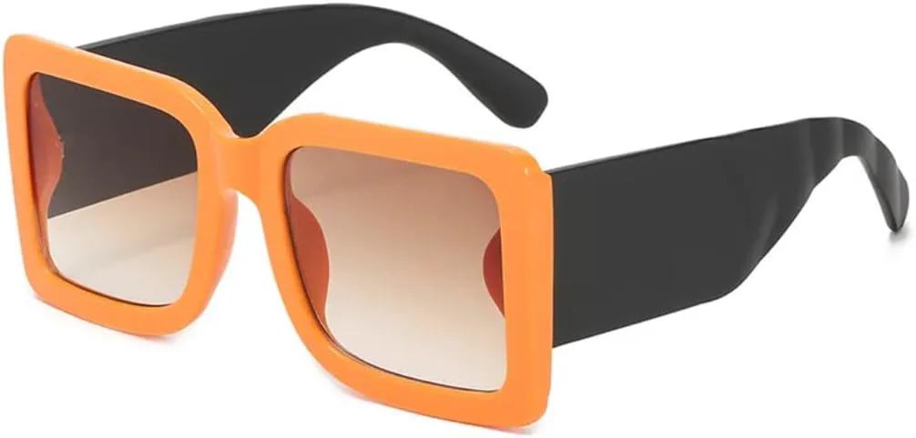 Солнцезащитные очки для мужчин и женщин - защита UV400 - увеличенные линзы конфетных цветов для занятий спортом на открытом воздухе и вождения DSVIGF, Orange
Солнцезащитные очки для мужчин и женщин - защита UV400 - увеличенные линзы конфетных цветов для занятий спортом на открытом воздухе и вождения DSVIGF, Orange