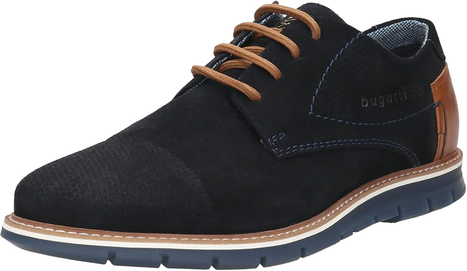 Мужские ботинки Bugatti на шнуровке, синий
Мужские ботинки Bugatti на шнуровке, синий
