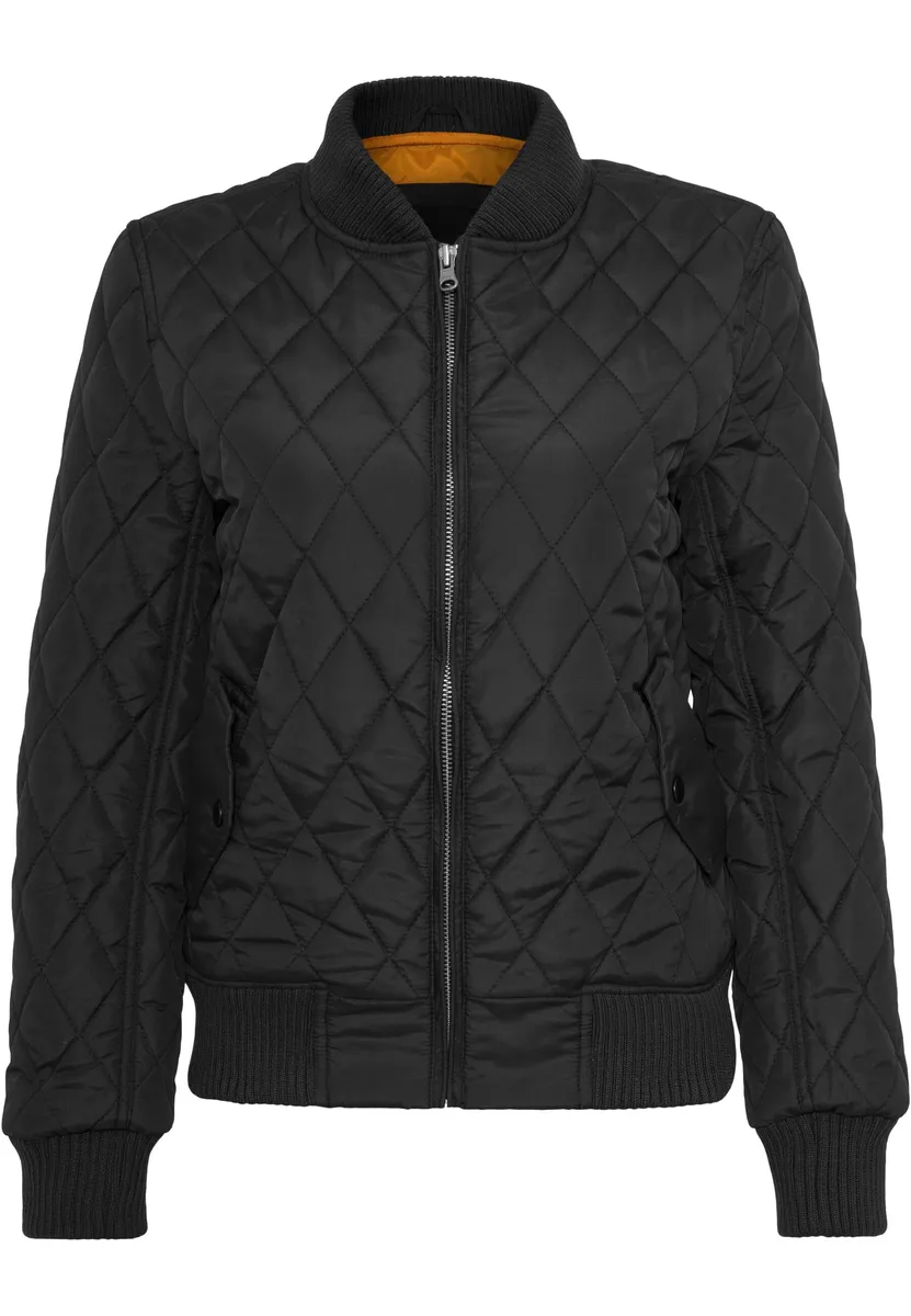 Куртка всепогодная URBAN CLASSICS " Urban Classics Women's Ladies Diamond Quilt Nylon Jacket" (1 шт.), без капюшона, черный
Куртка всепогодная URBAN CLASSICS " Urban Classics Women's Ladies Diamond Quilt Nylon Jacket" (1 шт.), без капюшона, черный