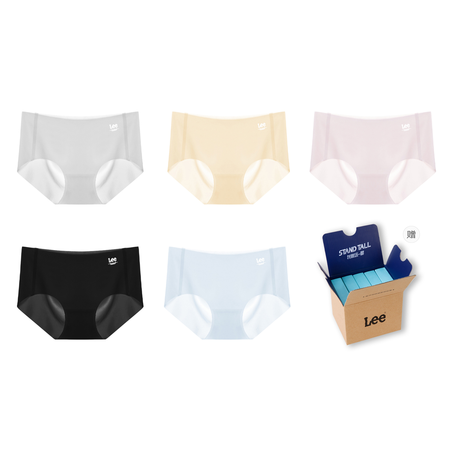 Lee Подарочный набор женского белья 5 пар
Lee Подарочный набор женского белья 5 пар
