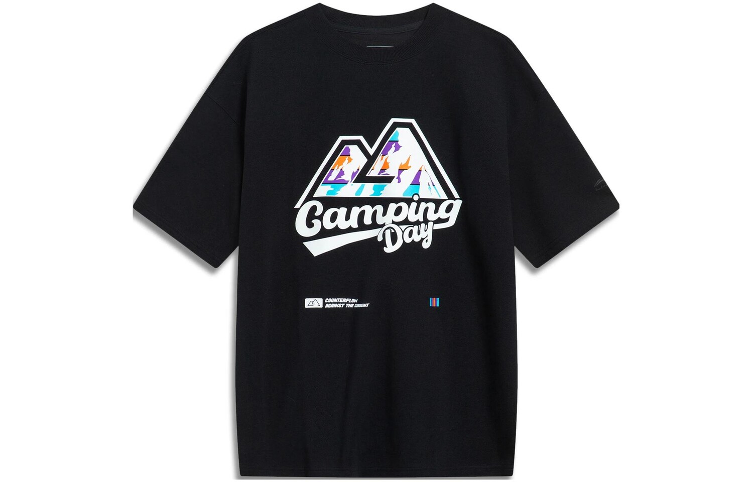 Футболка CF унисекс черная Lining, черный
Футболка CF унисекс черная Lining, черный