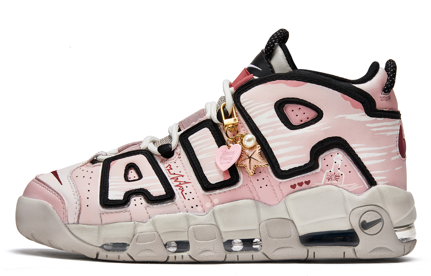 Nike Air More Uptempo Противоскользящие Износостойкие Высокие Детские Баскетбольные Кроссовки Черные Розовые Подростковые
Nike Air More Uptempo Противоскользящие Износостойкие Высокие Детские Баскетбольные Кроссовки Черные Розовые Подростковые