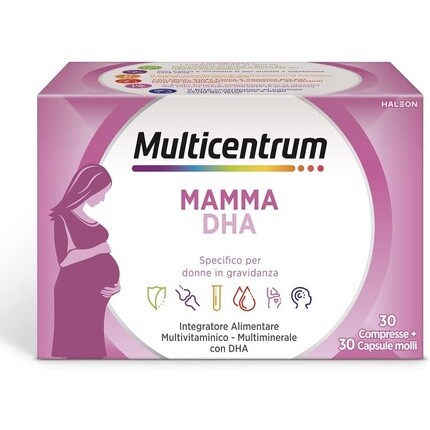 Haleon Италия Multicentrum Mamma Dha 30 таблеток + 30 капсул
Haleon Италия Multicentrum Mamma Dha 30 таблеток + 30 капсул