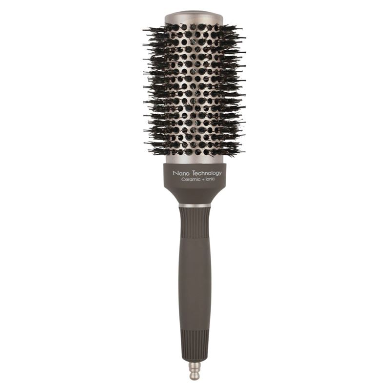 Кисть для лица boar bristle nano ceramic thermal round brush Tbc, 43 mm, количество 1 шт.
Кисть для лица boar bristle nano ceramic thermal round brush Tbc, 43 mm, количество 1 шт.