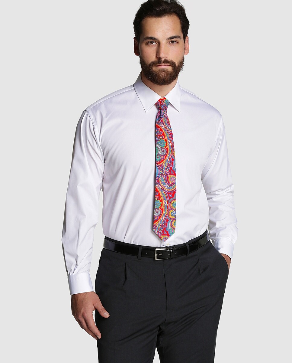 Обычная мужская рубашка больших размеров Mirto, белый
Обычная мужская рубашка больших размеров Mirto, белый