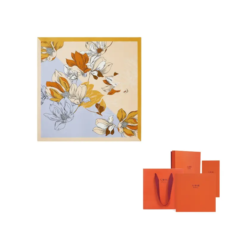 WENSLI Шёлковый шарф, Blue
WENSLI Шёлковый шарф, Blue