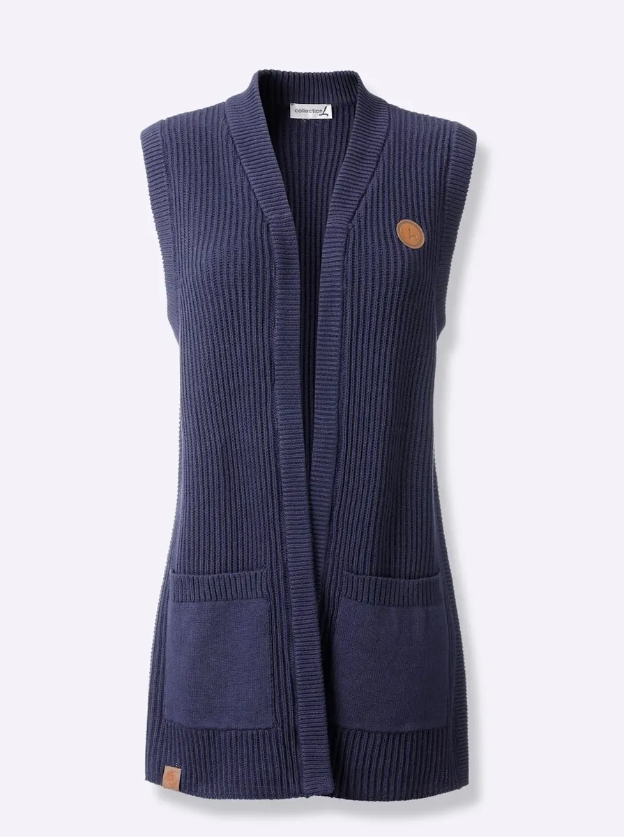 Casual Looks Вязаный жилет, цвет морской волны
Casual Looks Вязаный жилет, цвет морской волны