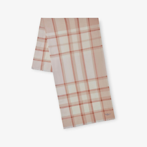 Шарф шерстяной Mulberry с крупной клеткой, коричневый
Шарф шерстяной Mulberry с крупной клеткой, коричневый