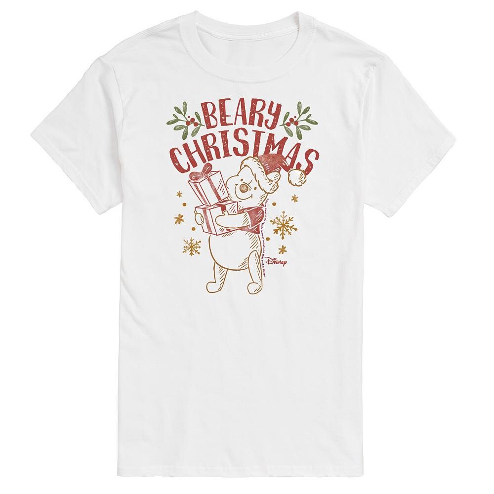 Мужская рождественская футболка с изображением медведя Disney's Winnie The Pooh, белый
Мужская рождественская футболка с изображением медведя Disney's Winnie The Pooh, белый