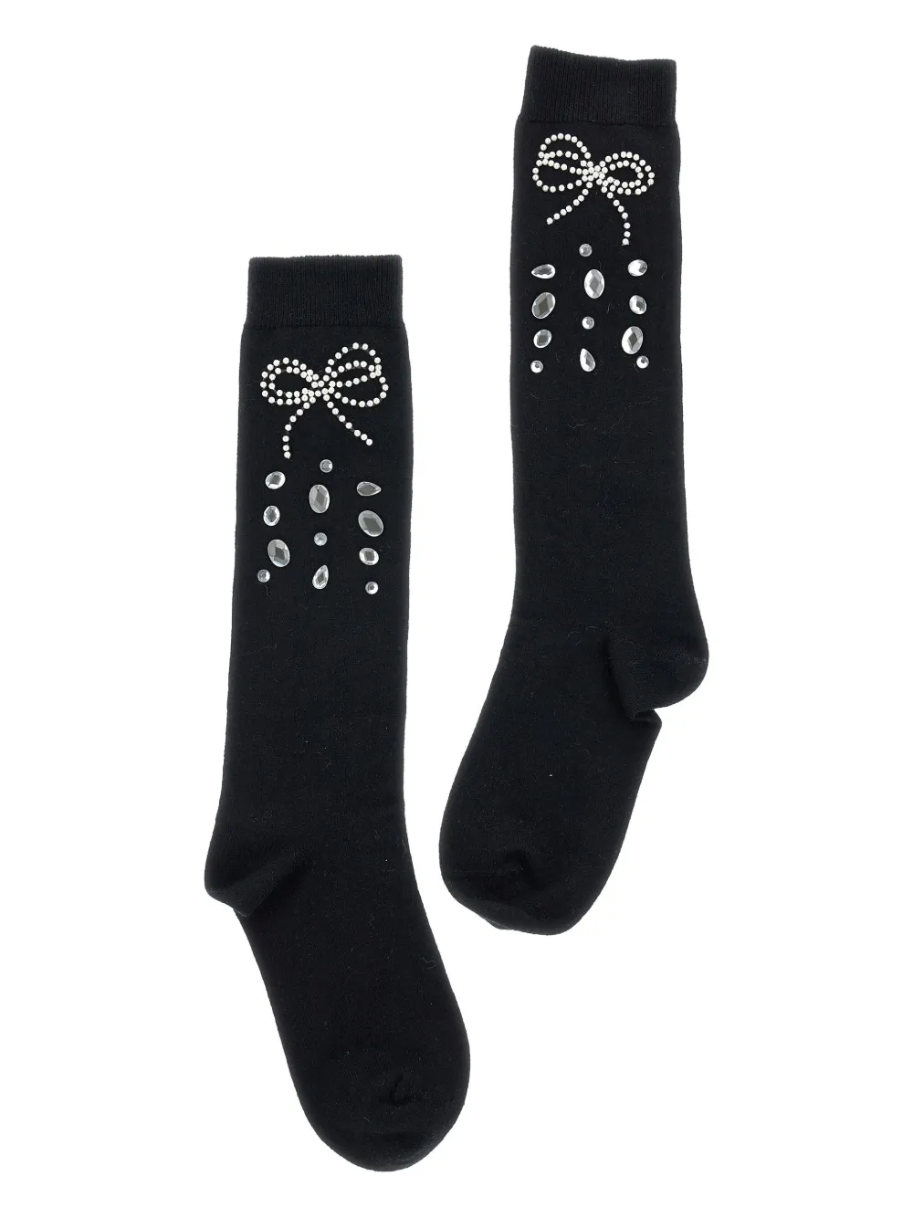 Носки со стразами Monnalisa, черный
Носки со стразами Monnalisa, черный