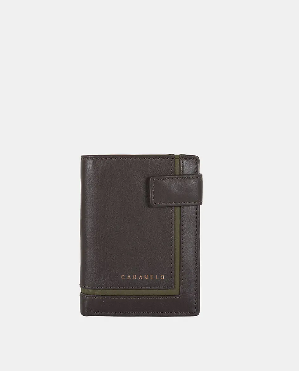 Вертикальный кошелек Мужской кошелек-петля Caramelo, коричневый
Вертикальный кошелек Мужской кошелек-петля Caramelo, коричневый