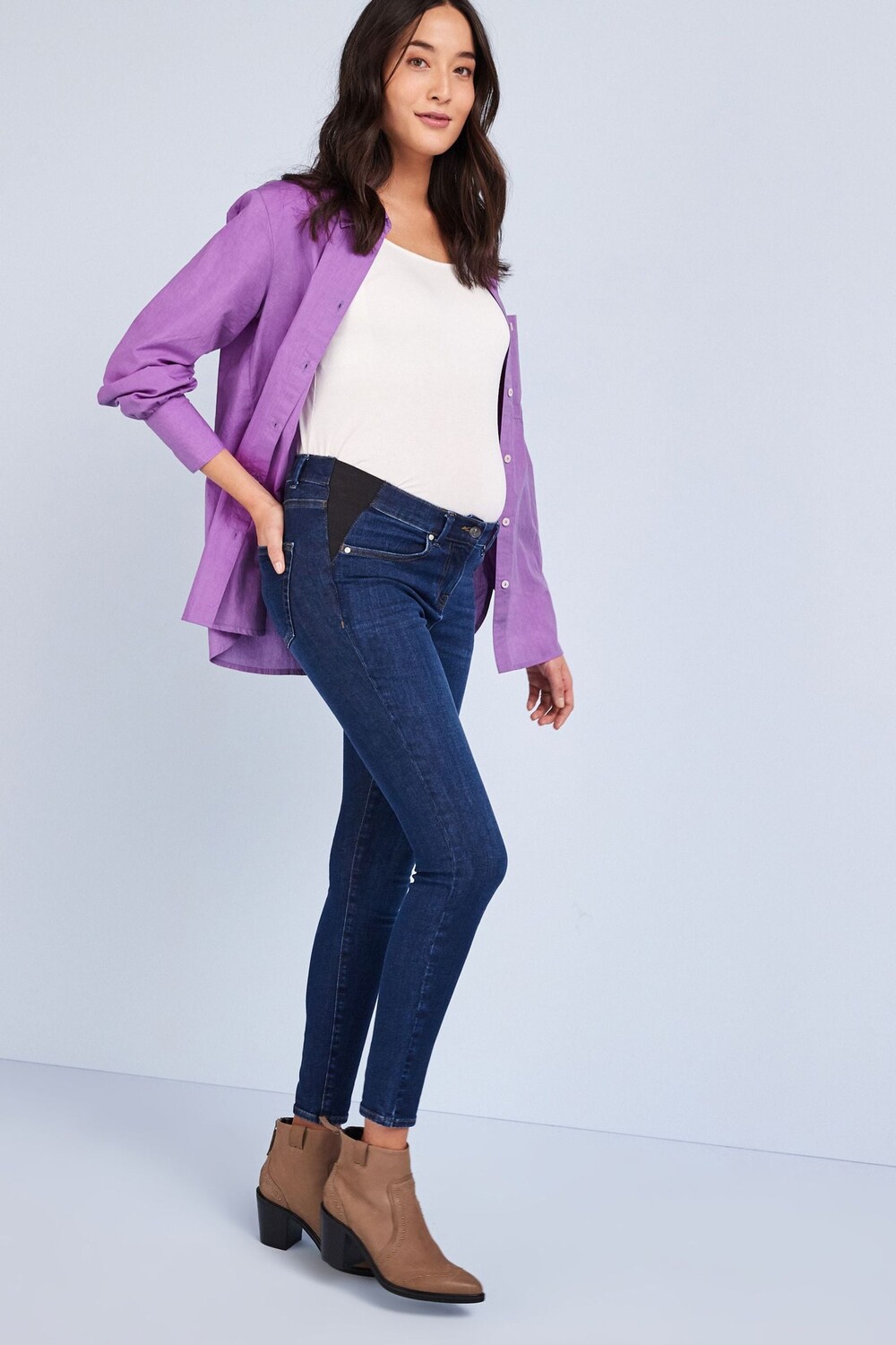 Джинсы скинни для беременных Grow With You Next
Джинсы скинни для беременных Grow With You Next