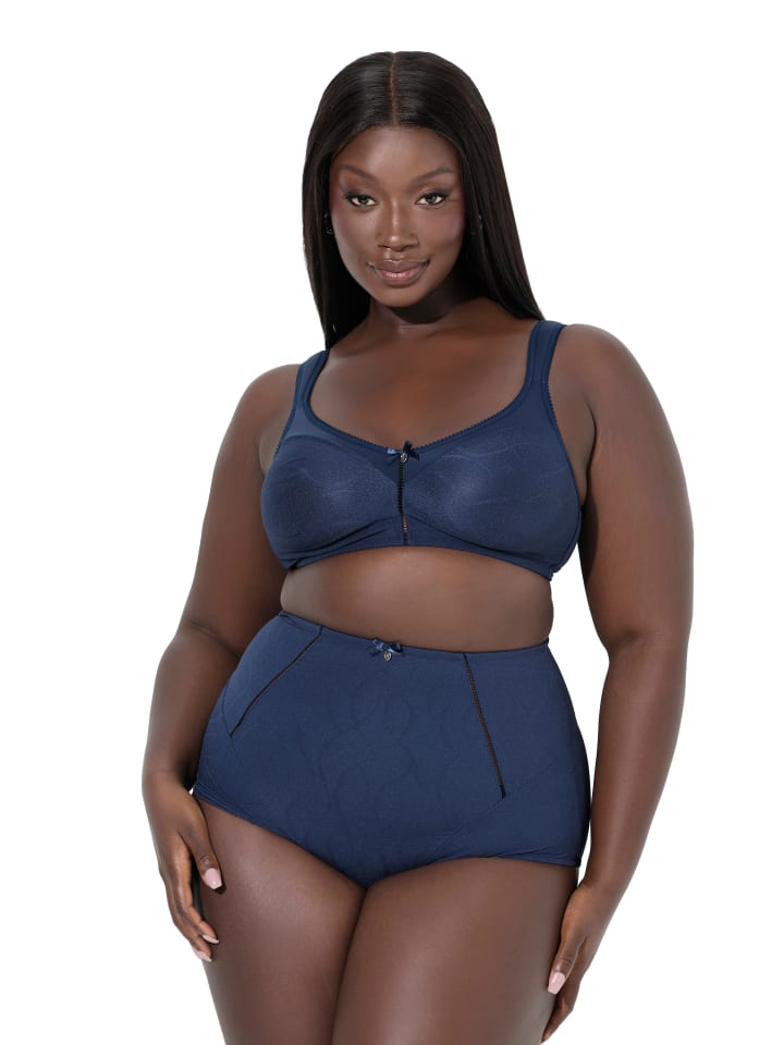 Ulla Popken Бюстгальтер темно-синего цвета
Ulla Popken Бюстгальтер темно-синего цвета