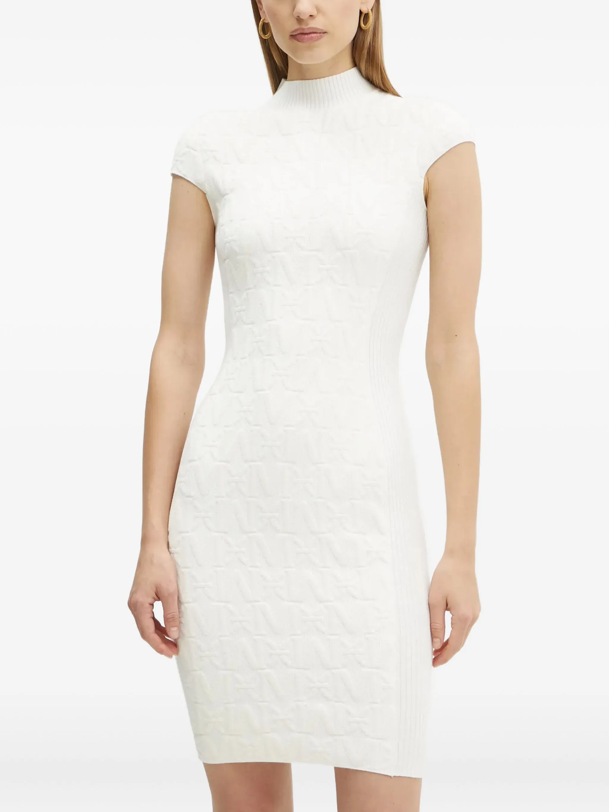 Платье мини Hermione с высоким воротником Marciano, белый
Платье мини Hermione с высоким воротником Marciano, белый