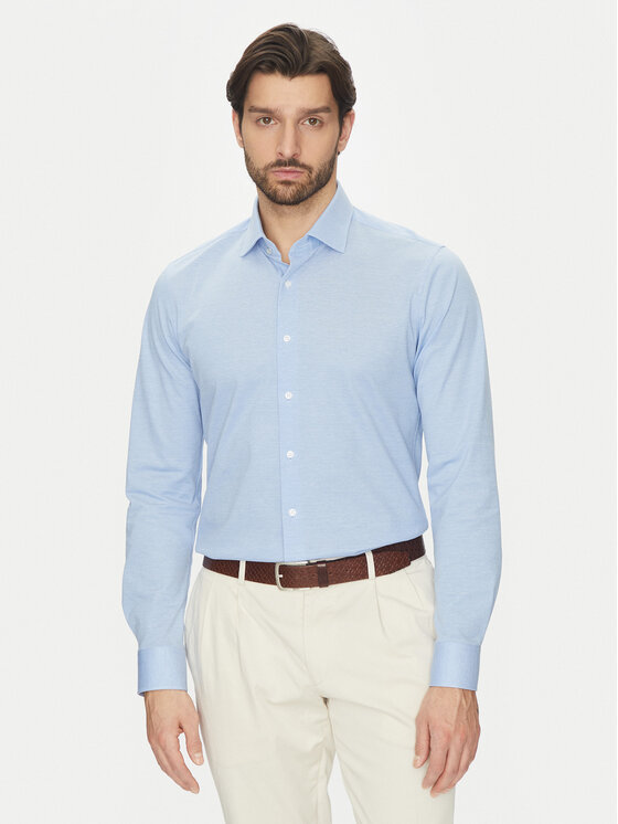 Рубашка slim fit MD0MD91392 Michael Kors, голубой
Рубашка slim fit MD0MD91392 Michael Kors, голубой