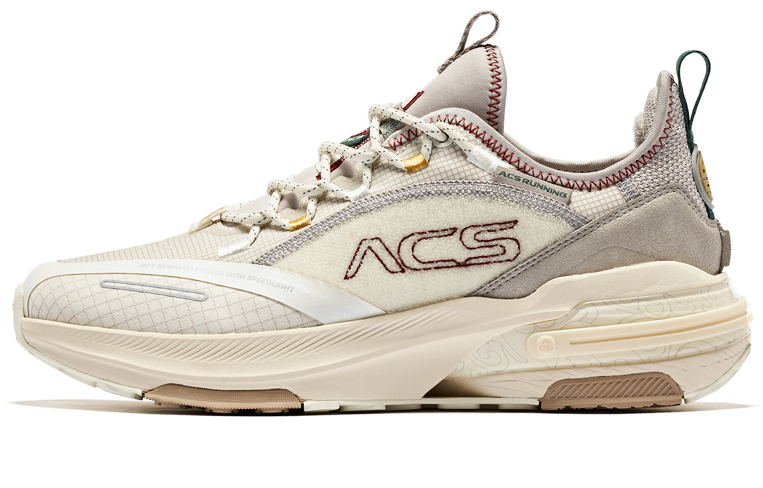 Кроссовки мужские ACS с низким верхом серый/коричневый Qiaodan
Кроссовки мужские ACS с низким верхом серый/коричневый Qiaodan