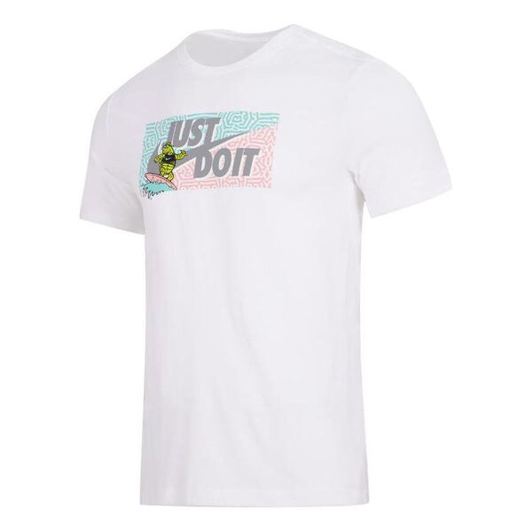 Футболка Men's Nike Square Brand Logo Cartoon Printing Round Neck Casual Short Sleeve White T-Shirt, мультиколор
Футболка Men's Nike Square Brand Logo Cartoon Printing Round Neck Casual Short Sleeve White T-Shirt, мультиколор
