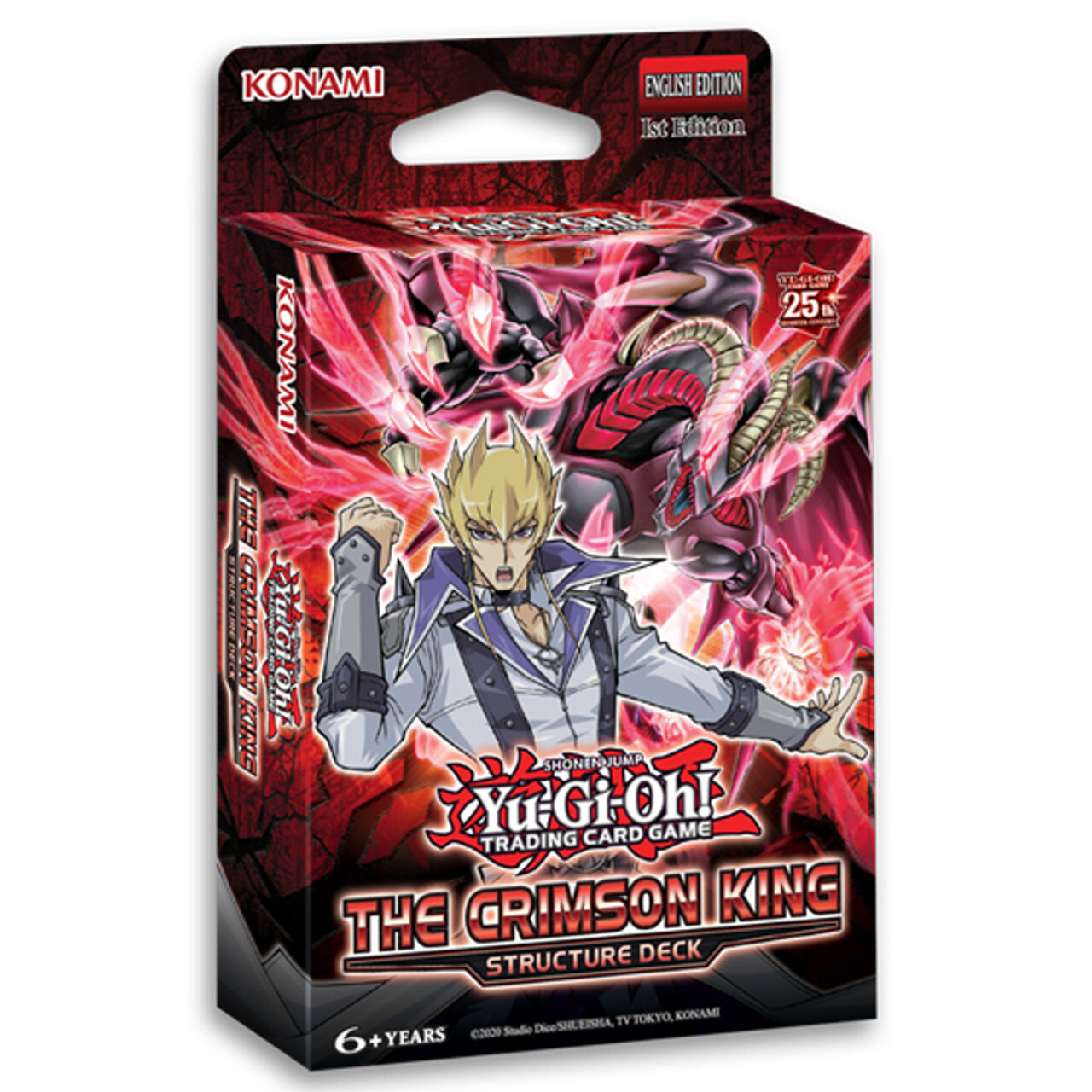 Карточная игра Yu-Gi-Oh!: The Crimson King - Structure Deck 1st Edition
Карточная игра Yu-Gi-Oh!: The Crimson King - Structure Deck 1st Edition