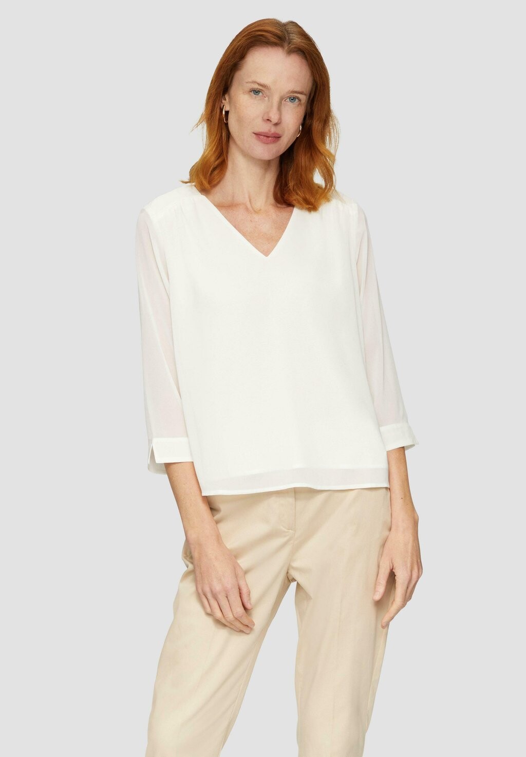 Блуза MIT RAFFUNG AN DER SCHULTER s.Oliver BLACK LABEL, кремовый
Блуза MIT RAFFUNG AN DER SCHULTER s.Oliver BLACK LABEL, кремовый