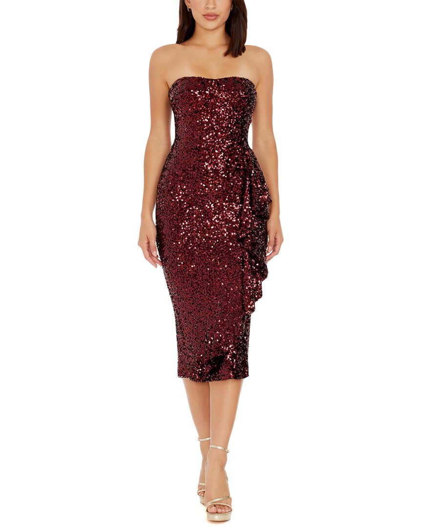 Платье для населения Алексис Миди Платье Dress The Population, цвет port
Платье для населения Алексис Миди Платье Dress The Population, цвет port