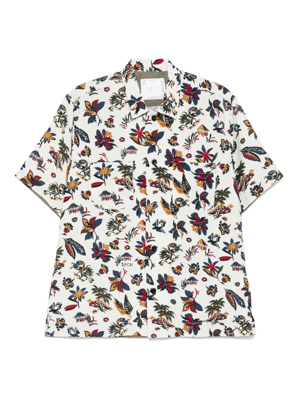 Рубашка с принтом SACAI, нейтральный
Рубашка с принтом SACAI, нейтральный