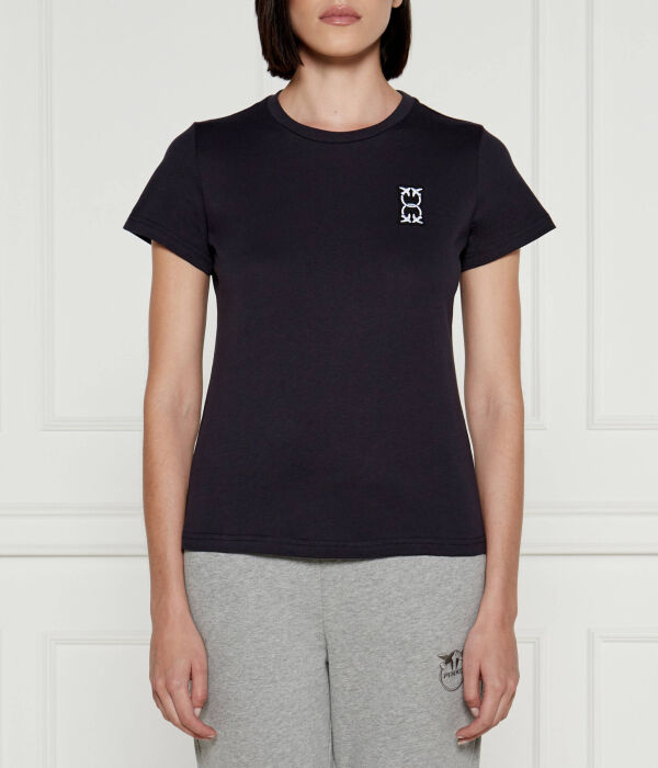 Футболка женская Pinko стандартного кроя с логотипом бренда, синий
Футболка женская Pinko стандартного кроя с логотипом бренда, синий