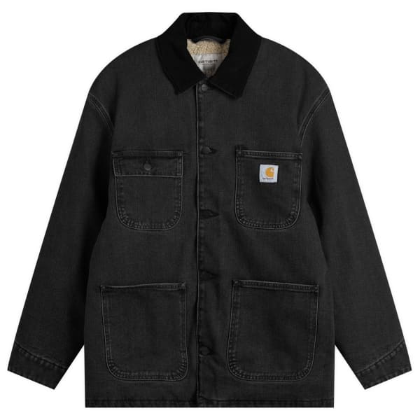 Пальто из денима и повседневной одежды Carhartt Wip, Black Stone Washed
Пальто из денима и повседневной одежды Carhartt Wip, Black Stone Washed