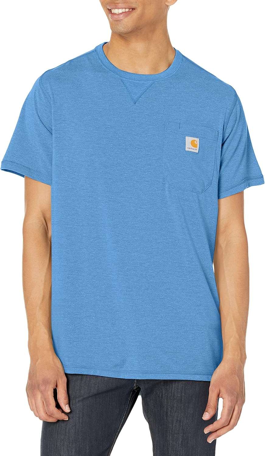 Carhartt Мужская футболка 104680 Extremes Relaxed Fit с коротким рукавом, Blue Lagoon Heather, Синий, Carhartt Мужская футболка 104680 Extremes Relaxed Fit с коротким рукавом, Blue Lagoon Heather
Carhartt Мужская футболка 104680 Extremes Relaxed Fit с коротким рукавом, Blue Lagoon Heather, Синий, Carhartt Мужская футболка 104680 Extremes Relaxed Fit с коротким рукавом, Blue Lagoon Heather