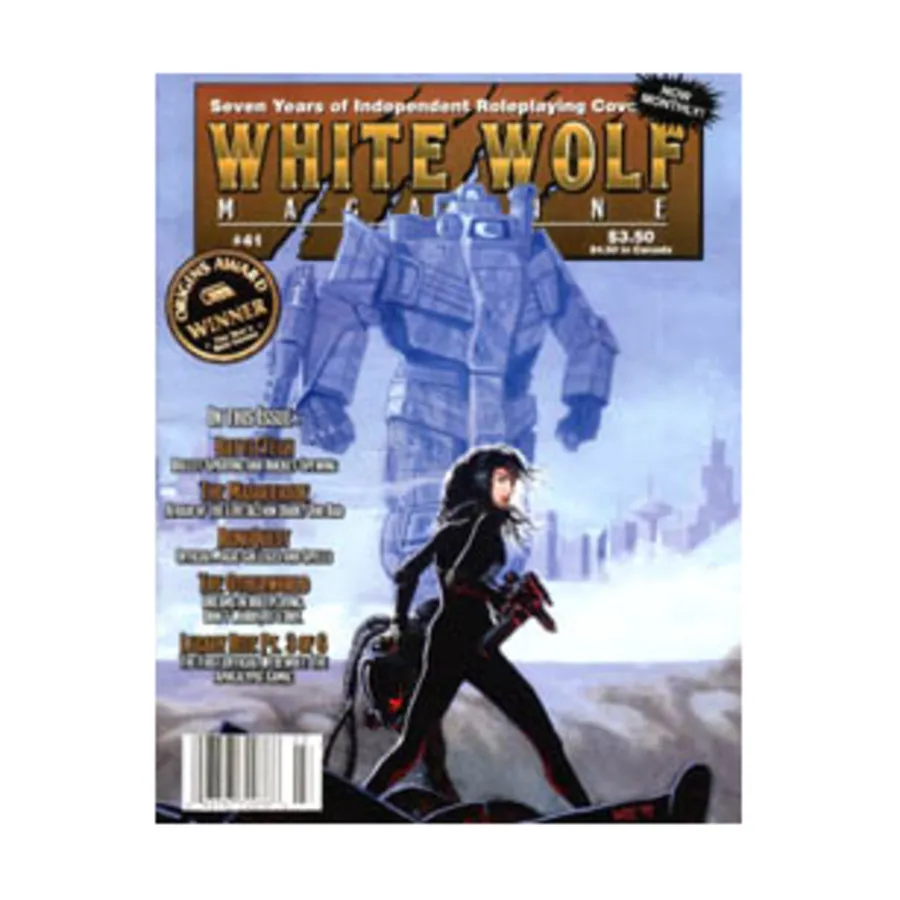 Журнал #41 "Operation Scavenger - Mechwarrior, RuneQuest", White Wolf Magazine
Журнал #41 "Operation Scavenger - Mechwarrior, RuneQuest", White Wolf Magazine